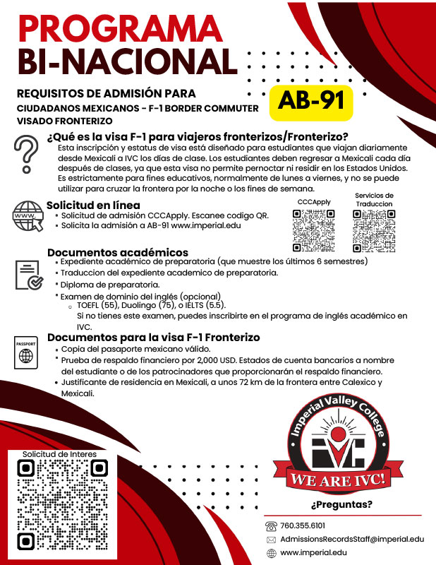 AB 91 Fronterizo Updated flyer 